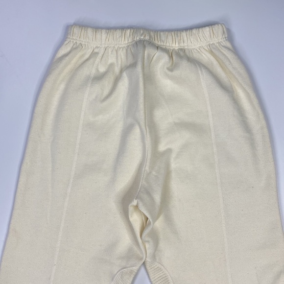 Vintage Jeremy Beau By Golden Touch Off White Stirrup Pants Size Large 80s - Picture 4 of 12